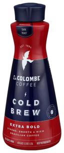 La Colombe Extra Bold Dark Roast Brazil Cold Brew Coffee, 42 Fluid Ounce -- 6 per case