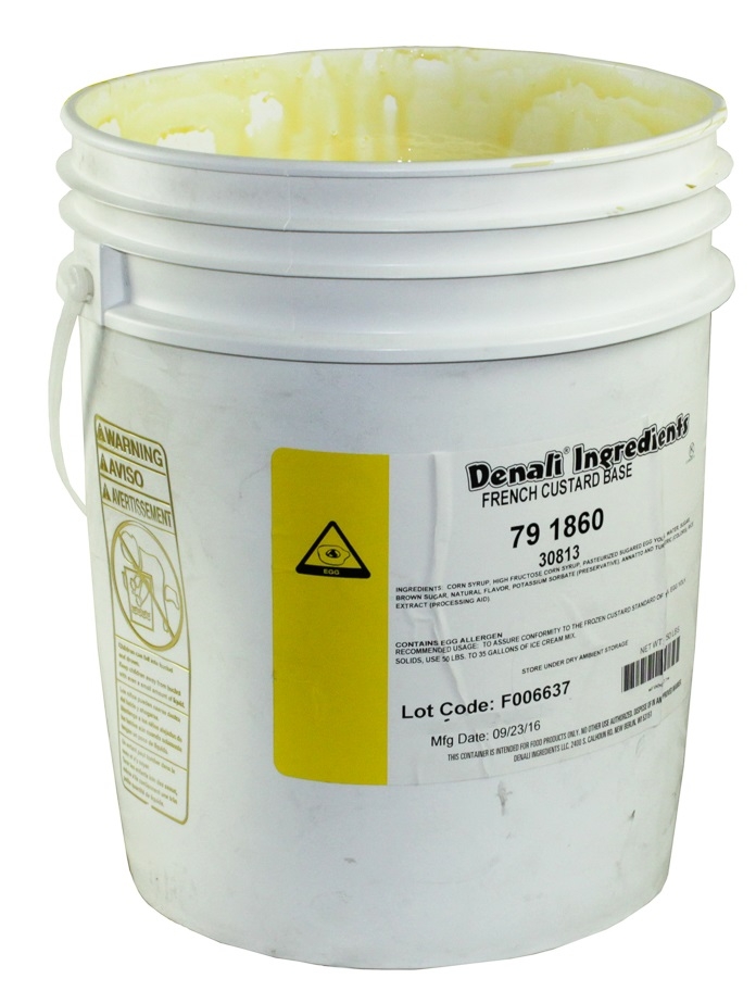 Denali French Custard Base, 5 Gallon
