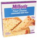 Milton's Thin And Crispy Cauliflower Crust Four Cheese Pizza, 11 Ounce -- 8 per case