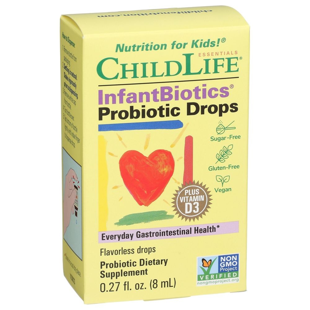 Child Life Essentials Infant Biotics Probiotic Drops, 0.27 Fluid Ounce