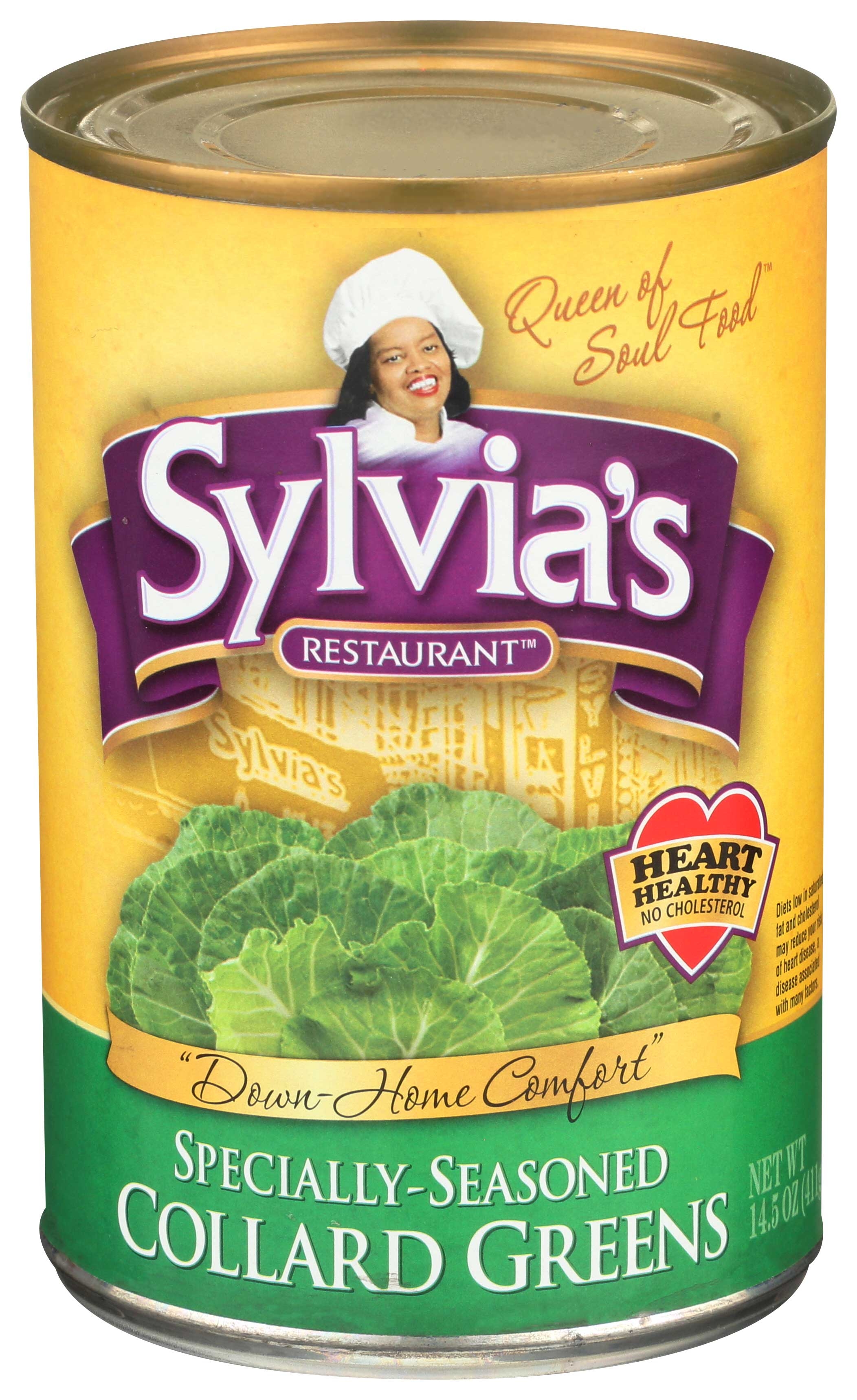Sylvias Restaurant Collard Greens, 14.5 Ounce -- 12 per case