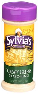 Sylvias Great Greens Rub Seasoning, 5.25 Ounce -- 12 per case