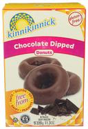Kinnikinnick Foods Chocolate Dipped Donut, 11.3 Ounce -- 8 per case.
