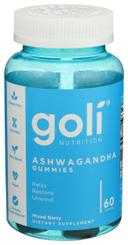 Goli Nutrition Mixed Berry Ashwagandha Gummies, 60 count