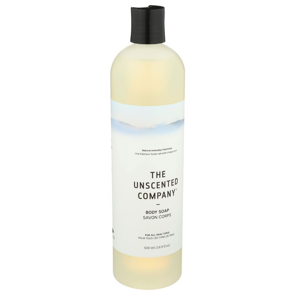 Unscented Company Unscented Liquid Body Soap, 16.9 Fluid Ounce