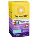 RenewLife Ultimate Flora Kids Probiotic 3 Billion Chewable Tablet, 30 Chewables