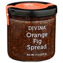 Divina Orange Fig Spread, 9 Ounce -- 12 per case