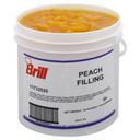 HC Brill Peach Filling, 20 Pound.