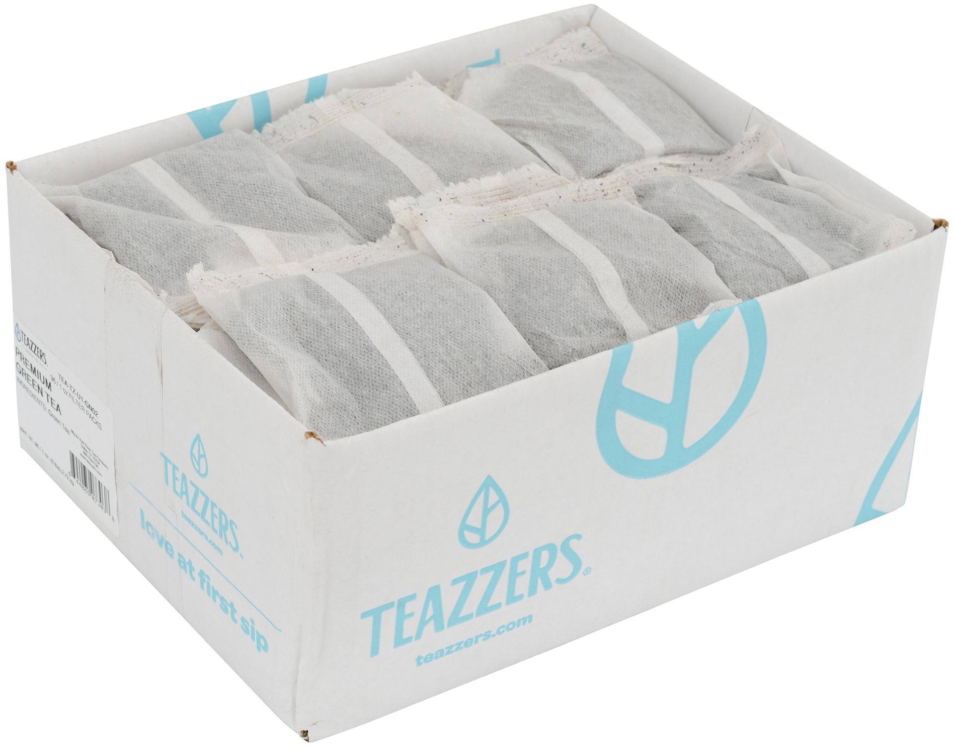 Teazzers Premium Green Tea, 2 Ounce -- 48 per case