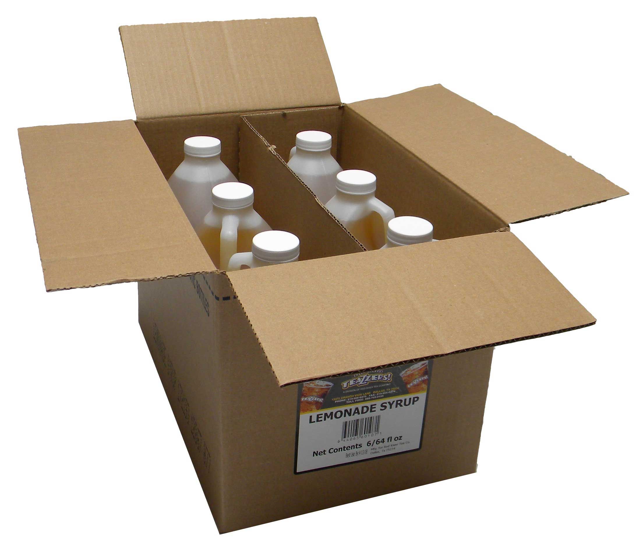 Teazzers Lemonade Syrup, 64 Ounce -- 6 Per Case