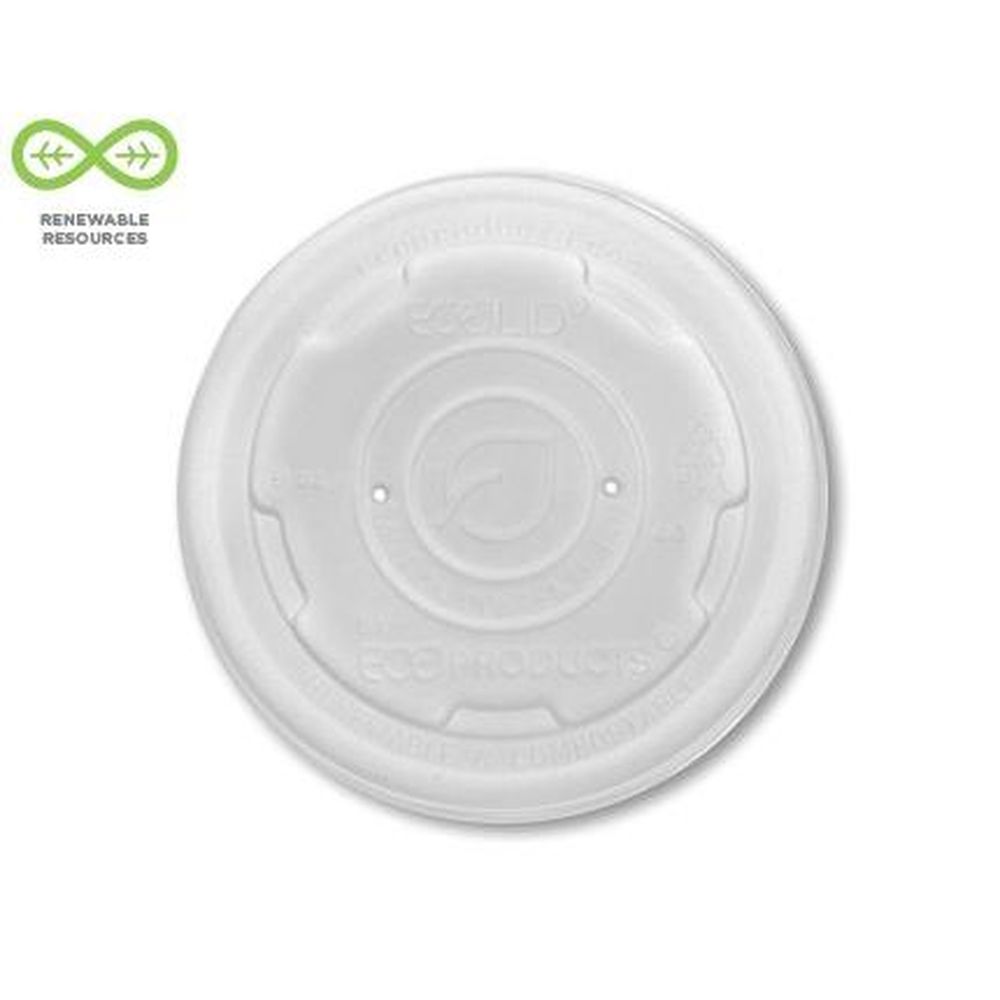 Eco-Products EcoLid for 12-32 Ounce Paper Containers -- 500 per case