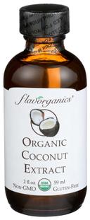 Flavorganics Organic Coconut Extract, 2 Ounce
