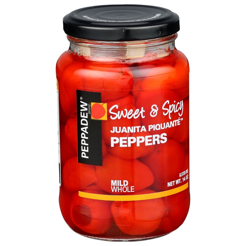 Peppadew Mild Whole Sweet Piquante Pepper, 14 Ounce -- 12 per case.