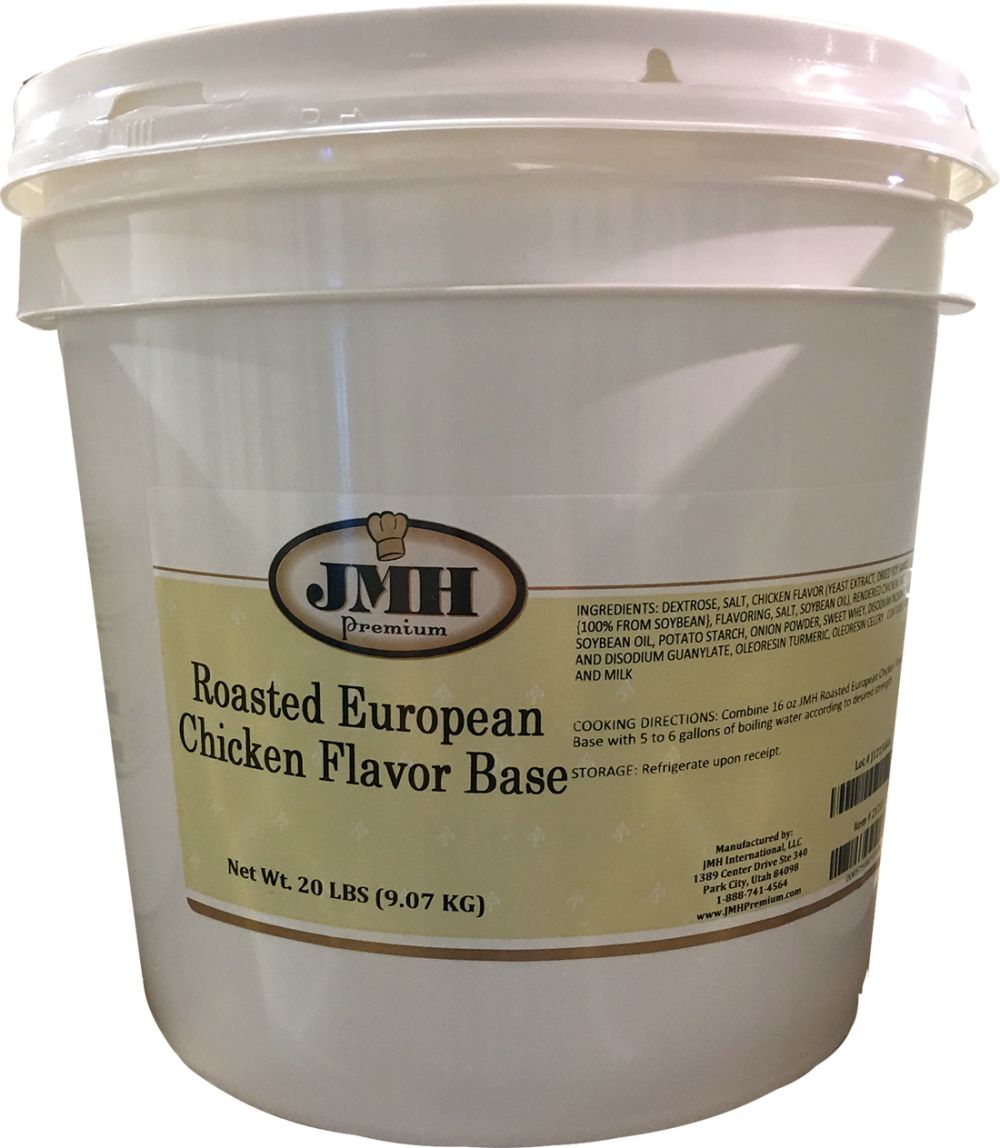 Jmh Roasted European Chicken Base, 20 Pound