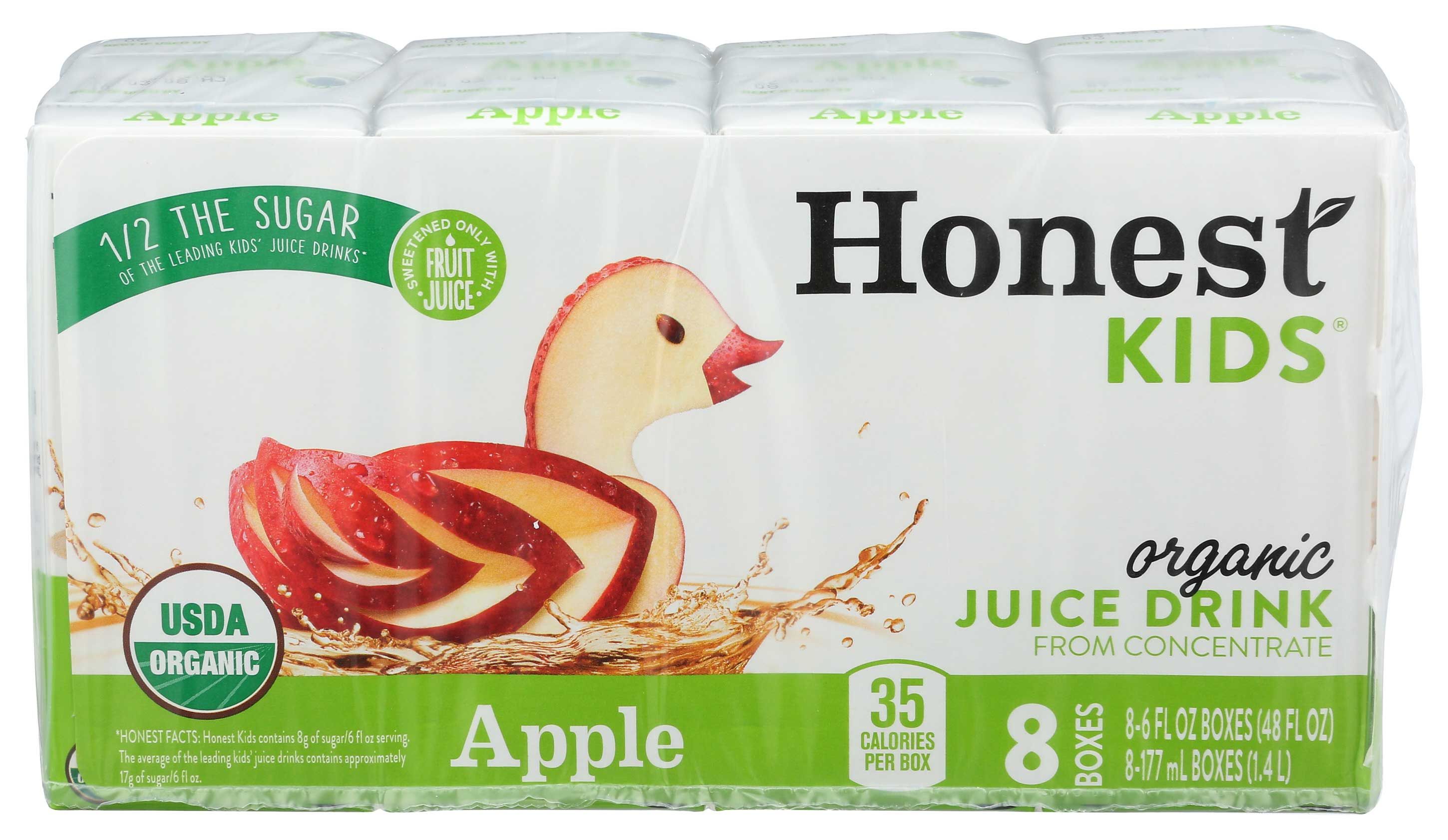 Honest Kids Organic Appley Ever After Juice Drink, 6 Ounce -- 40 Per Case