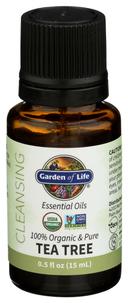 Garden of Life Organic Tea Tree Cleansing Essential Oil, 0.5 Fluid Ounce