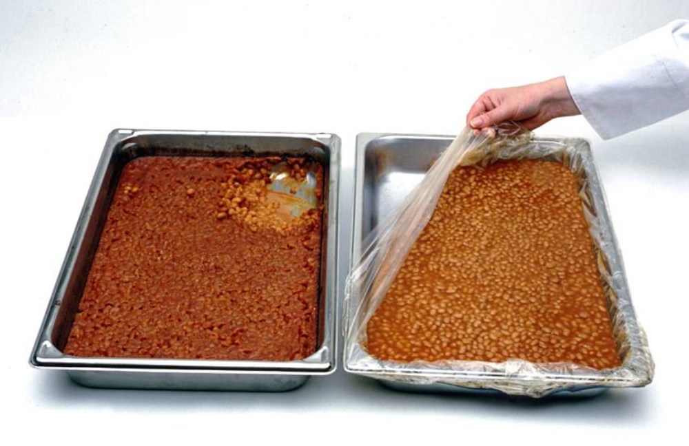 M and Q Packaging Corp PanSaver Hotel Ovenable Pan Liner - Medium and Shallow, 34 x 12 inch -- 100 per case.