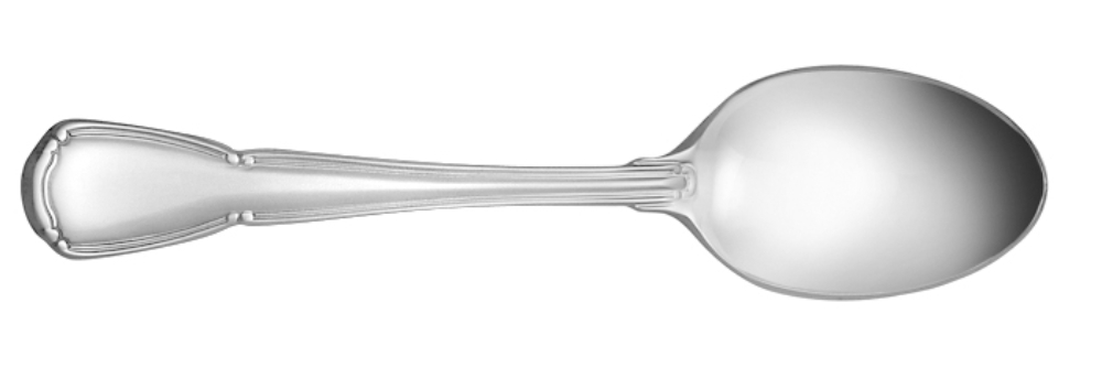 World Tableware Inc International Collection Baroque Stainless Steel Demitasse Spoon -- 12 per case.