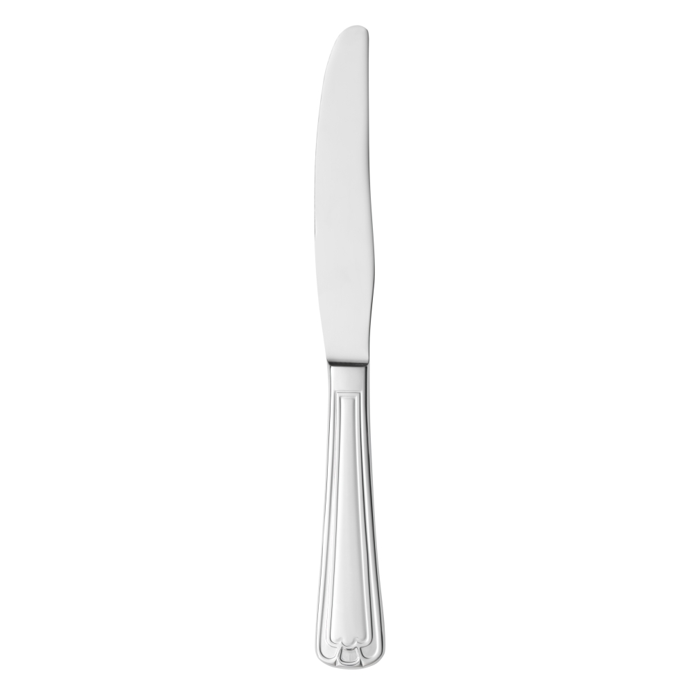 World Tableware Inc Fairfield Fluted Solid Handle Dinner Knife -- 36 per case.