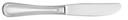 World Tableware International 18/8 Collection Geneva Stainless Steel Bread and Butter Knife -- 12 per case.