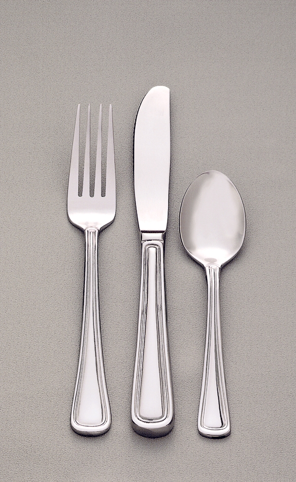 World Tableware World 18/0 Stainless Steel Collection Classic Rim American Teaspoon -- 36 per case