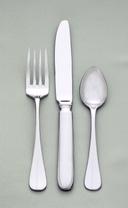 World Tableware World 18/0 Collection Baguette Stainless Steel Dinner Knife -- 36 per case.
