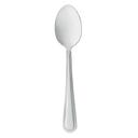 World Tableware Brandware 18/0 Collection Medium Weight Classic Rim American Tea Spoon -- 36 per case