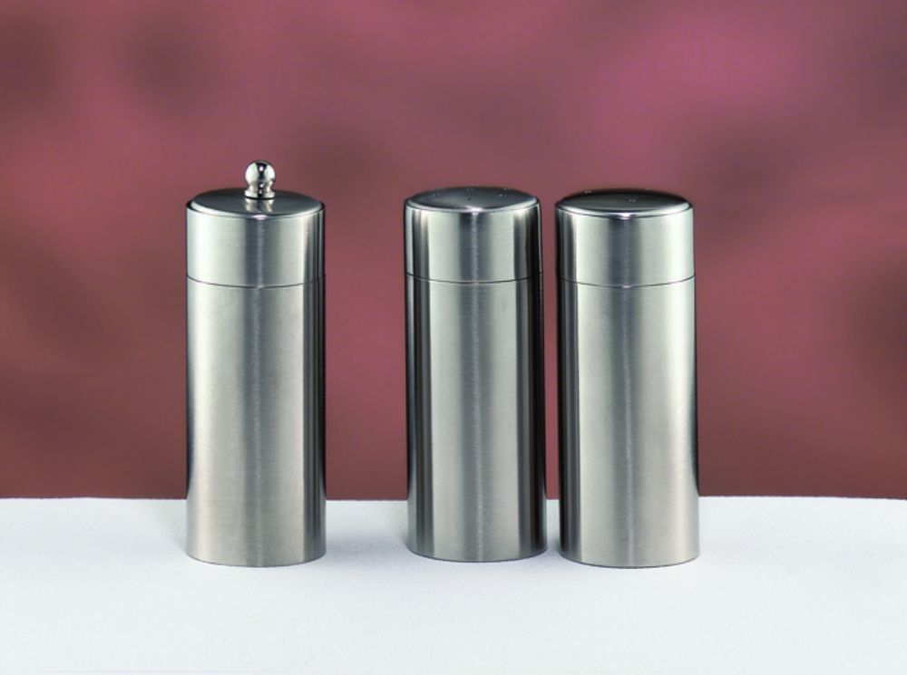 World Tableware Stainless Steel Pepper Shaker, 3 1/2 Ounce -- 6 Per Case