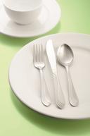 World Tableware Brandware 18/0 Collection Riva American Dessert Spoon -- 36 per case