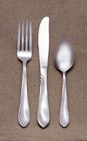 World Tableware Brandware 18/0 Collection Riva Stainless Steel European Dinner Fork -- 36 per case.