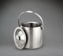 World Tableware 18/8 Stainless Steel Double Wall Ice Bucket with Dome Cover, 2 Quart.