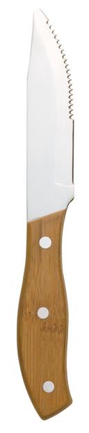 World Tableware Inc Bamboo Handle Steak Knife -- 12 per case.