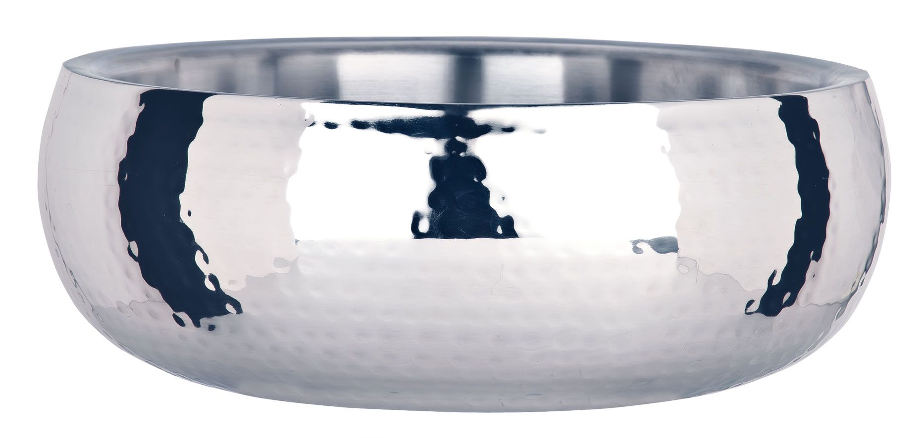 World Tableware Sonoran Double Wall Hammered Bowl, 90 Ounce
