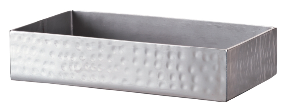 World Tableware Sonoran Stainless Steel Condiment Caddy, 4.625 x 2.75 inch -- 6 per case.