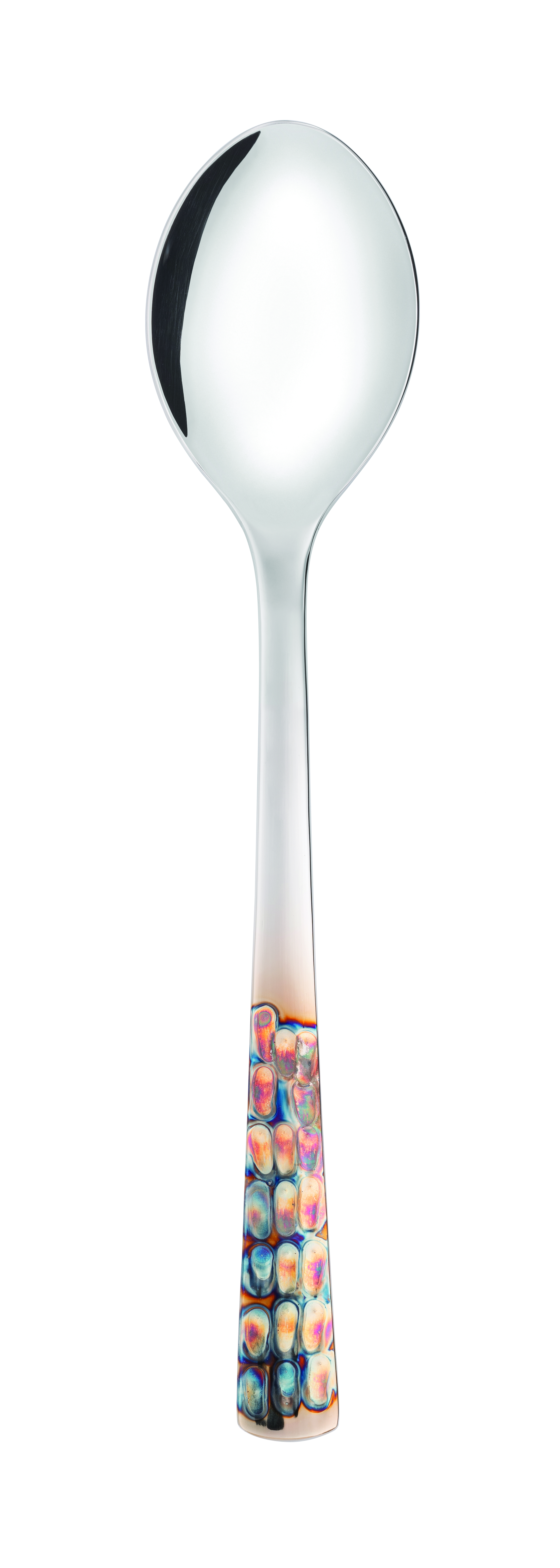 World Tableware Pebblestone 18/8 Stainless Steel Dessert Spoon, 7.5 inch -- 12 per case.