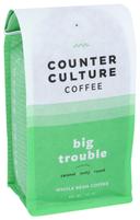 Counter Culture Big Trouble Whole Bean Coffee, 12 Ounce -- 6 per case