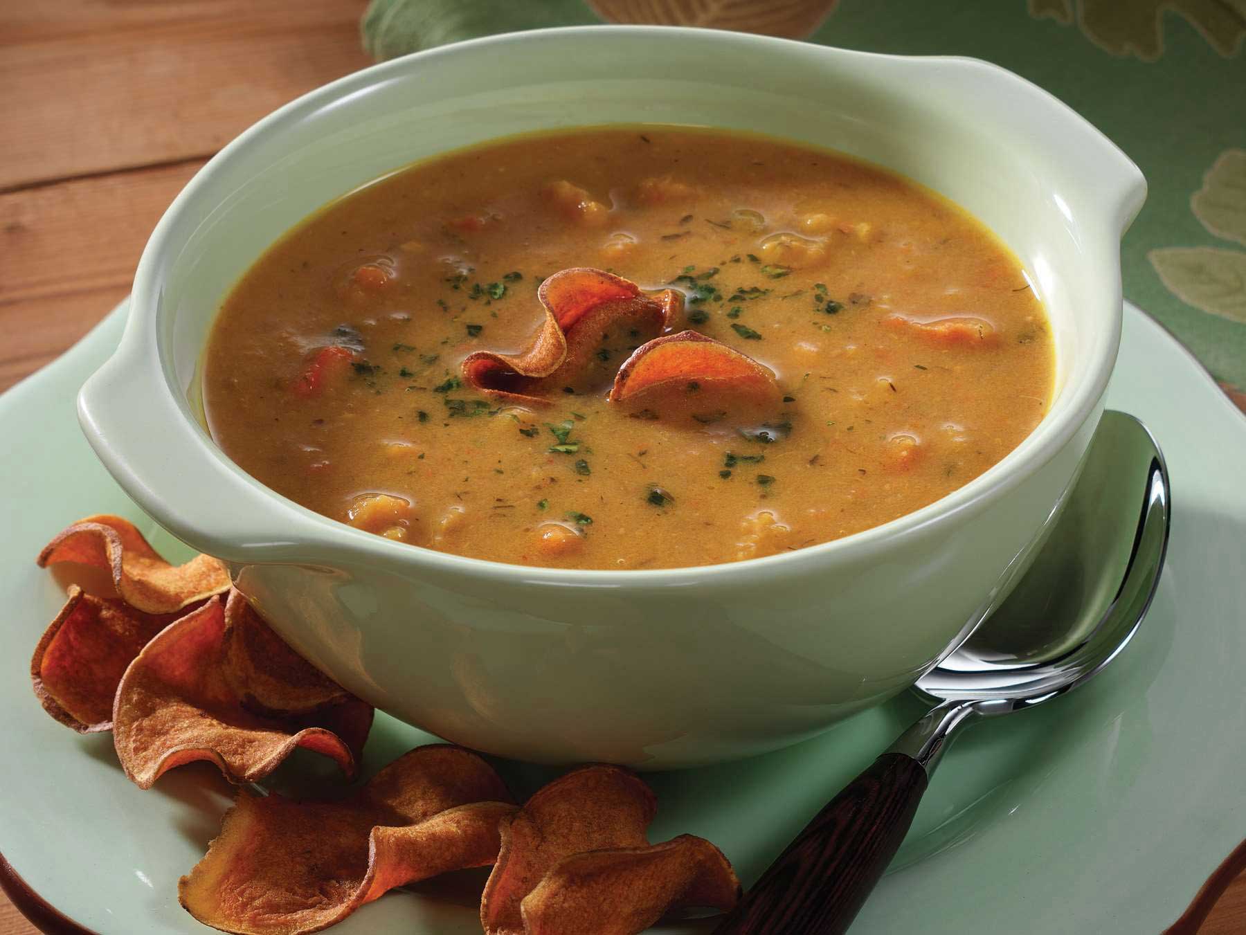 Kettle Cuisine Chipotle Sweet Potato Soup, 4 Pound -- 4 per case
