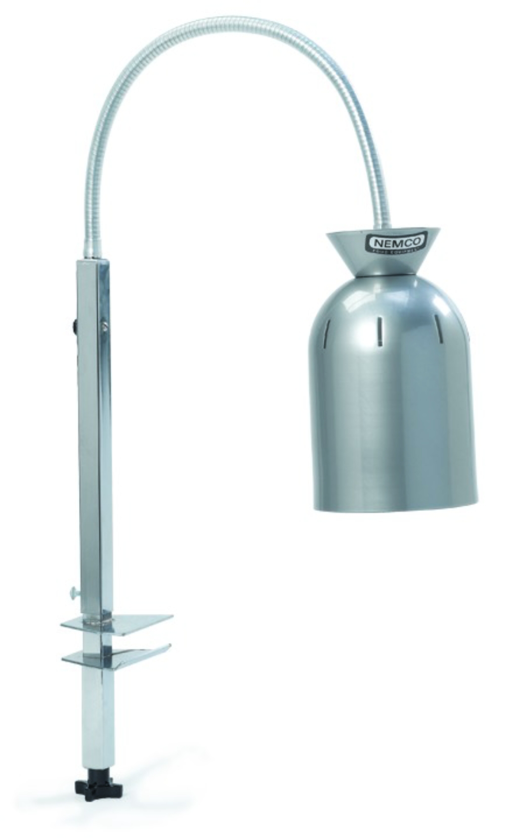 Nemco Food Equipment Single Bulb Lamp - Adjustable Gooseneck, 3 feet.