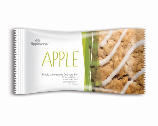 Darlington Farms Apple Oatmeal Bar, 2.4 Ounce -- 160 per case.