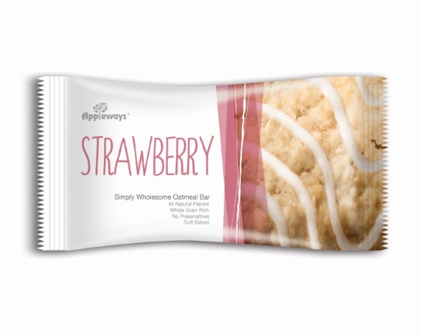 Darlington Farms Strawberry Oatmeal Bar, 2.4 Ounce -- 160 per case.