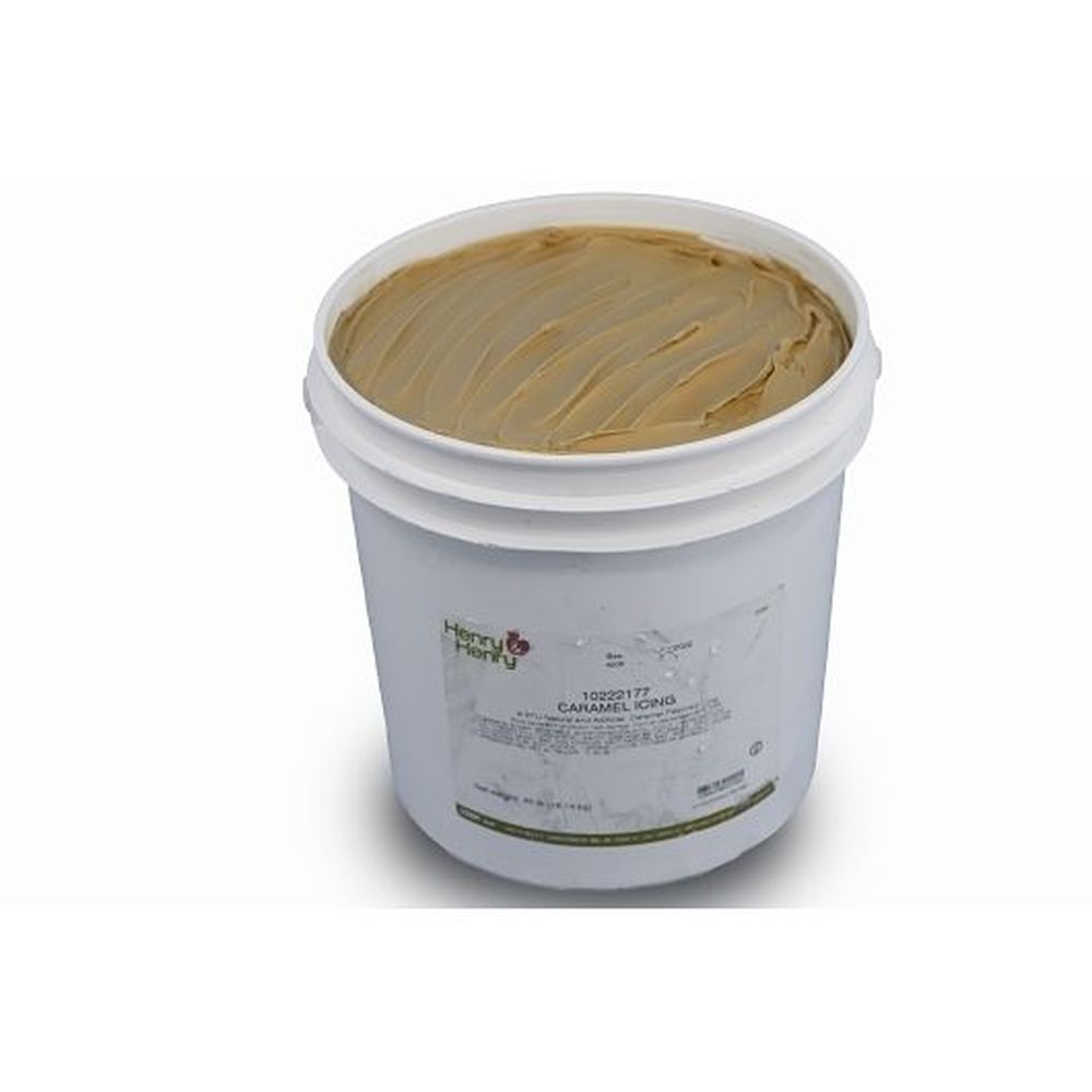 Henry and Henry Caramel Icing, 40 Pound Pail