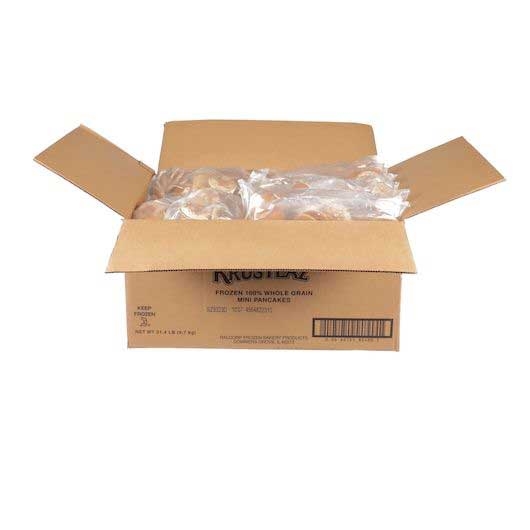 Krusteaz Whole Grain Mini Pancake, 0.317 Ounce -- 24 Per Case