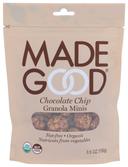MadeGood Minis Chocolate Chip Granola Pouch, 3.5 Ounce -- 6 per case