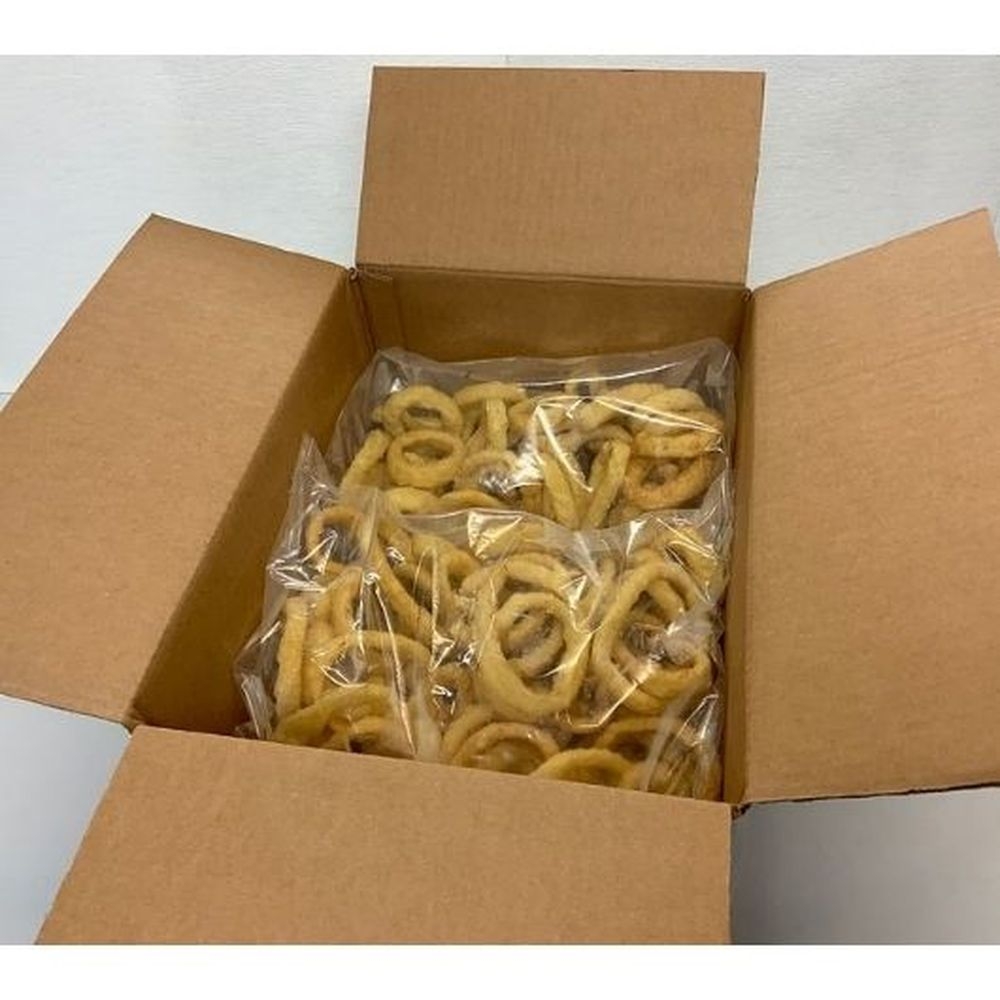 Broaster Foods 3/8 inch Beer Battered Onion Rings, 280 count -- 4 per case