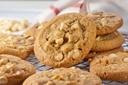 Aphrodite Divine Confections Macadamia White Chocolate Cookie Dough Puck, 2.5 Ounce -- 3600 per case