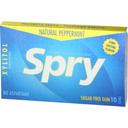 Spry Peppermint Chewing Gum - 10 per pack -- 20 packs per case.