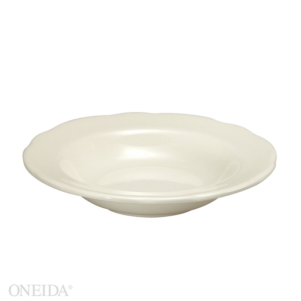 Oneida Manhattan Black/buffalo Collection Soups Rim Deep Caprice (18 1/2 Oz.) Dia. (in.) =9 1/8in Pack -- 24 Per Case