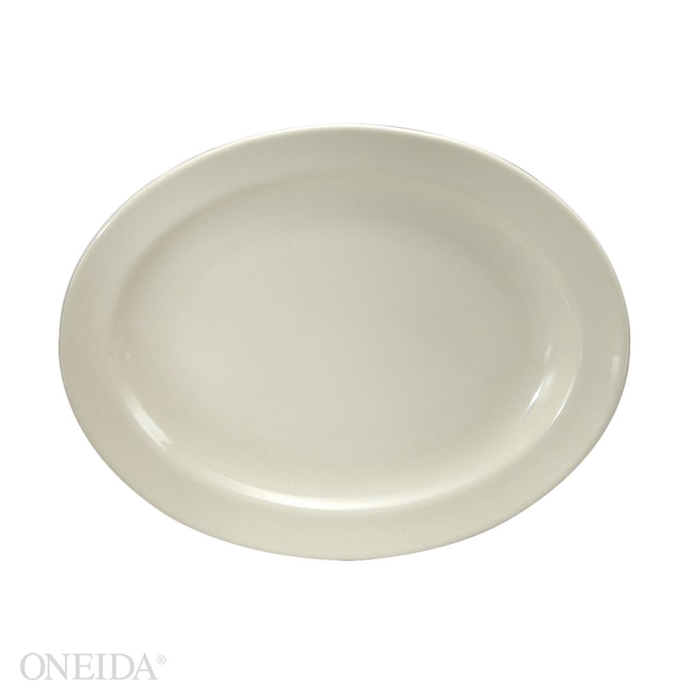 Oneida Shape 2000/oneida Collection Platters 2000 Dia. (in.) =9 1/2in X 7 5/8in Pack -- 24 Per Case