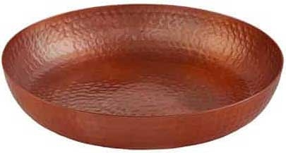 American Metalcraft Copper Hammered Aluminum Single Wall Seafood Tray, 80 Ounce