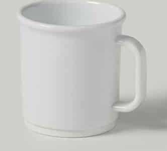 American Metalcraft Crave Collection Tritan Cloud Melamine Stackable Mug, 12 Ounce